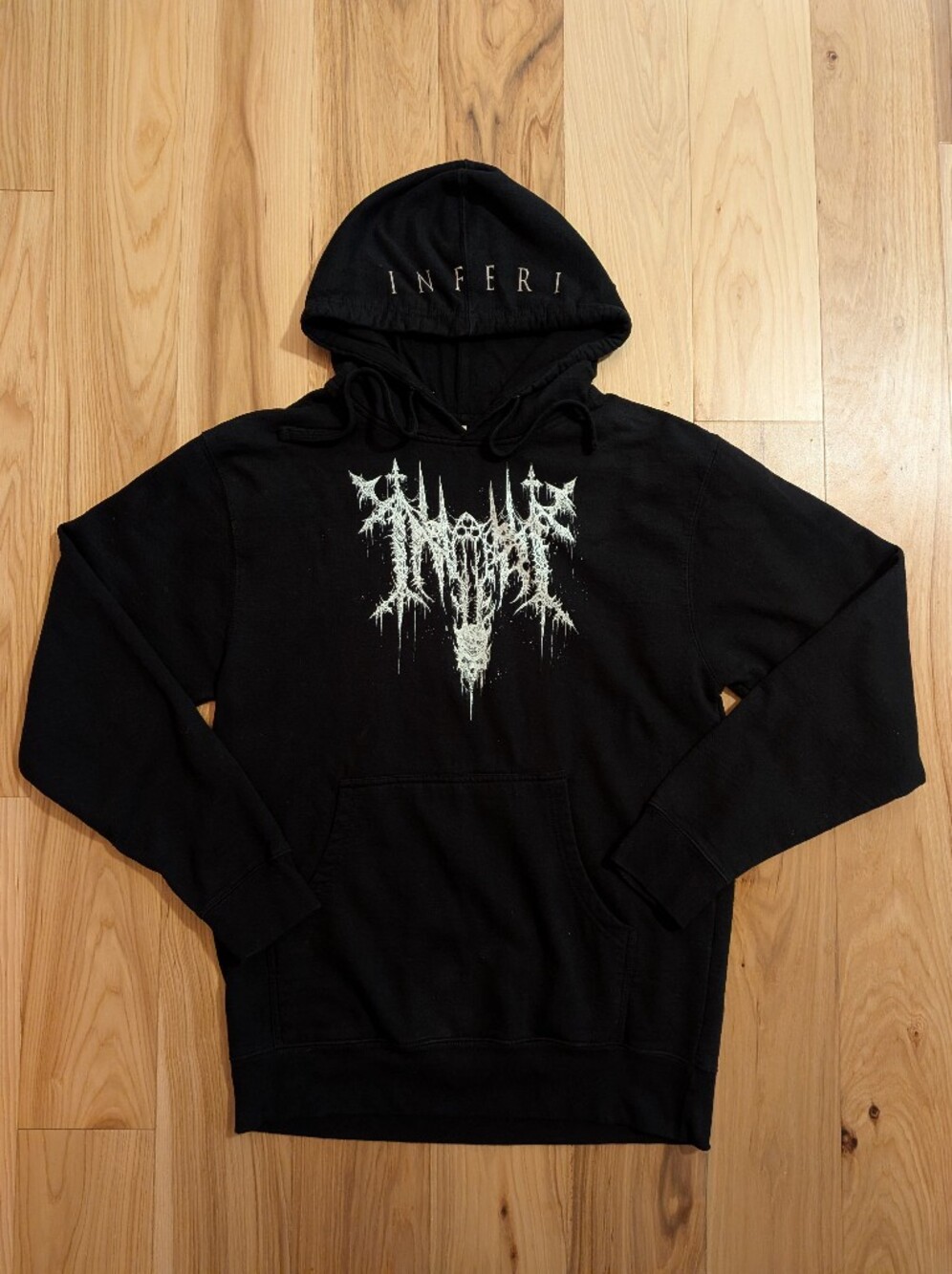Inferi band graphic hoodie